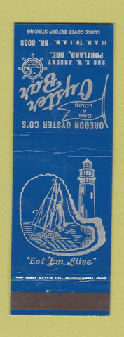 Matchbook Cover - Dan & Louis Oyster Bar Portland OR WEAR