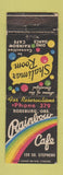 Matchbook Cover - Rainbow Cafe Roseburg OR low phone # WEAR