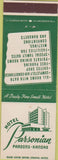 Matchbook Cover - Hotel Parsonian Parsons KS