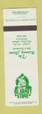 Matchbook Cover - Blarney Stone Restaurant Irish Pub Red Deer AB