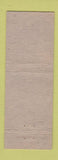 Matchbook Cover - Thatcher's Sutherlin Cleaners OR hillbilly