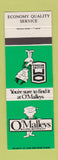 Matchbook Cover - O'Malleys Building Materials