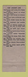 Matchbook Cover - Jug's Club Sutherlin OR WEAR