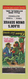 Matchbook Cover - Slack's Union oil gas Sutherlin OR low phone # hillbilly WEAR