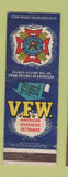 Matchbook Cover - VFW Sutherlin Oakland OR WEAR