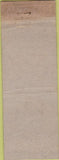 Matchbook Cover - Lafayette Portland ME WEAR