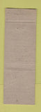 Matchbook Cover - Smoked Chicken Sutherlin OR WEAR