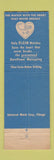 Matchbook Cover - Elgin Watches Ed Bender Sutherlin OR