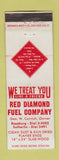 Matchbook Cover - Red Diamond Fuel Sutherlin OR