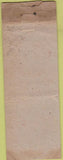 Matchbook Cover - Hotel Alexandria Chicago IL WORN