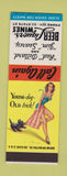 Matchbook Cover - Red Dillard Jim Searcy Liquors SAMPLE pinup