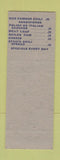 Matchbook Cover - Stasi's Bar Kansas City MO SAMPLE pinup