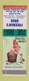 Matchbook Cover - Freeman's Drug Store Port Arthur TX SAMPLE pinup
