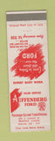 Matchbook Cover - Auffenberg Ford Belleville IL