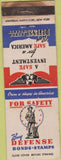 Matchbook Cover - WWII Buy Bonds WEAR