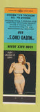 Matchbook Cover - Nuevo Ciro's Bar Mexicali Mexico pinup