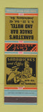 Matchbook Cover - Bankston's Snack Bar Motel Jenkinsburg GA