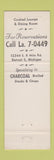 Matchbook Cover - Ciro's Detroit MI restaurant