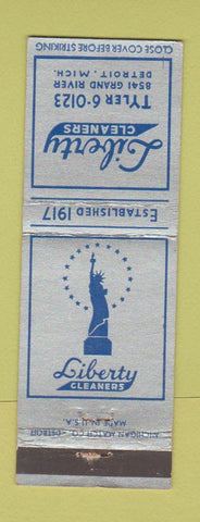 Matchbook Cover - Liberty Cleaners Detroit MI