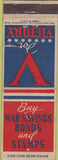 Matchbook Cover - V for Victory WWII Buy Bonds