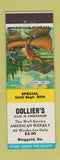 Matchbook Cover - Collier's Magazine Gail Emberson Ringgold GA
