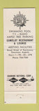 Matchbook Cover - Towers Motor Hotel Augusta GA