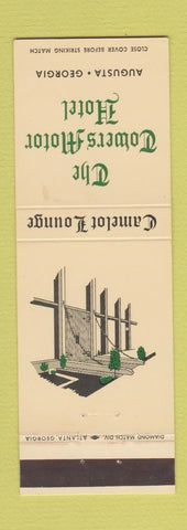 Matchbook Cover - Towers Motor Hotel Augusta GA