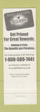 Matchbook Cover - Delta Downs Horse Racing Casino