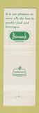 Matchbook Cover - Hazel Park Club Hosue Horse Racing