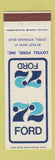 Matchbook Cover - 1972 Ford Lovell WY