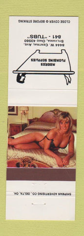 Matchbook Cover - Moores Plumbing Supply Sylvania OH pinup