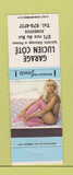 Matchbook Cover - Garage Lucien Cote Asbestos QC pinup