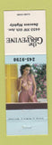 Matchbook Cover - Grapevine Strip Club pinup
