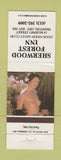 Matchbook Cover - Sherwood Forest Inn Trenton ON pinup