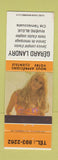 Matchbook Cover - Gerard Landry Riviere Bleue QC pinup Temiscouata