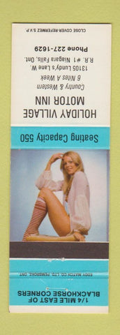 Matchbook Cover - Holiday Village Motor Inn Niagara Falls ON pinup