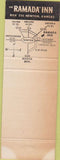 Matchbook Cover - Ramada Inn Newton KS