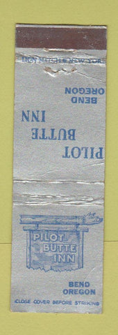 Matchbook Cover - Pilot Butte Inn Bend OR WORN