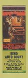 Matchbook Cover - Bend Auto Court Bend OR motel WEAR