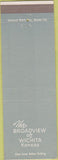 Matchbook Cover - Broadview Hotel Wichita KS