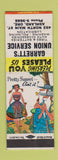Matchbook Cover - Garrett's Union Service Ashland OR hillbilly oil gas?