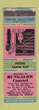 Matchbook Cover - Bungalow Courtel Portland OR POOR