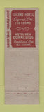 Matchbook Cover - St Andrews Hotel Portland OR