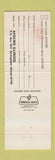 Matchbook Cover - State County Employees Union Springfield IL