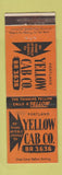 Matchbook Cover - Yellow Cab Taxi Portland OR