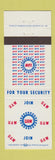 Matchbook Cover - UAW Union Detroit mI