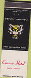 Matchbook Cover - Connor Hotel Joplin MO
