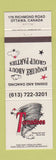 Matchbook Cover - Tornadoes Restaurant Ottawa ON