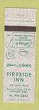 Matchbook Cover - Fireside Inn Carman MB