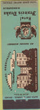 Matchbook Cover - Hotel Francis Drake Minneapolis MN
